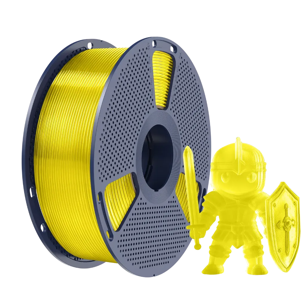 [50227] SUNLU PLA+ Filament Transparent Gelb