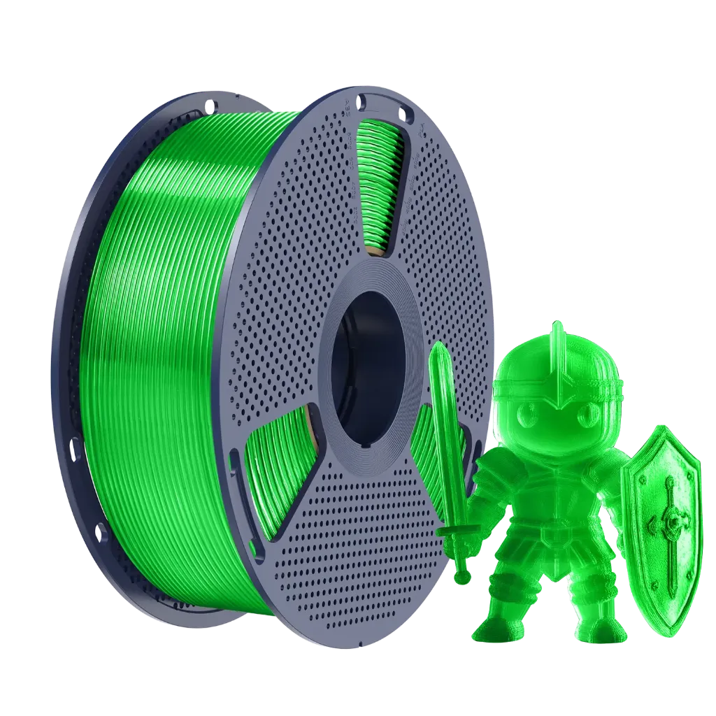 SUNLU PLA+ Filament Transparent Grün